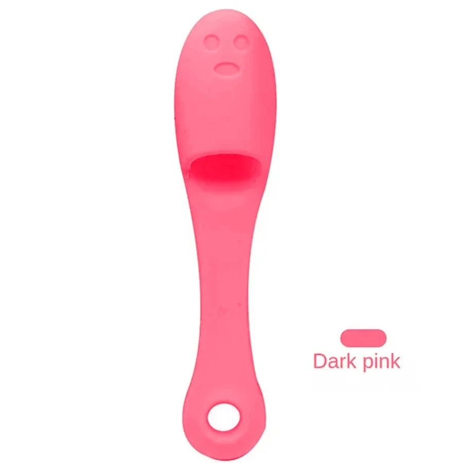 Silicone Face & Nose Scrub Brush | Exfoliating Cleansing Tool Face Cleansing Brush Peaceful Pleasures Health and Wellness Dark pink