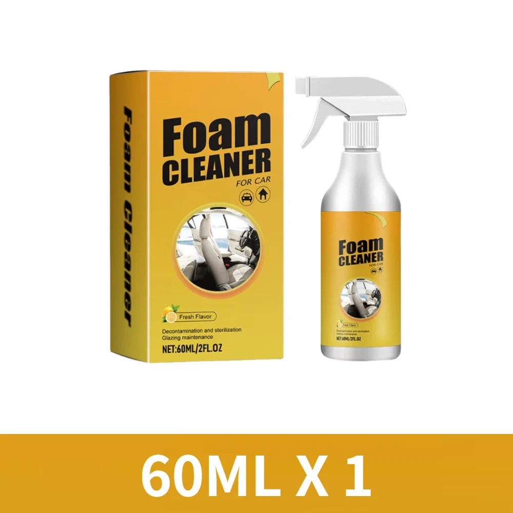 Car Interior Foam Cleaner Spray – Seats, Dashboard & More