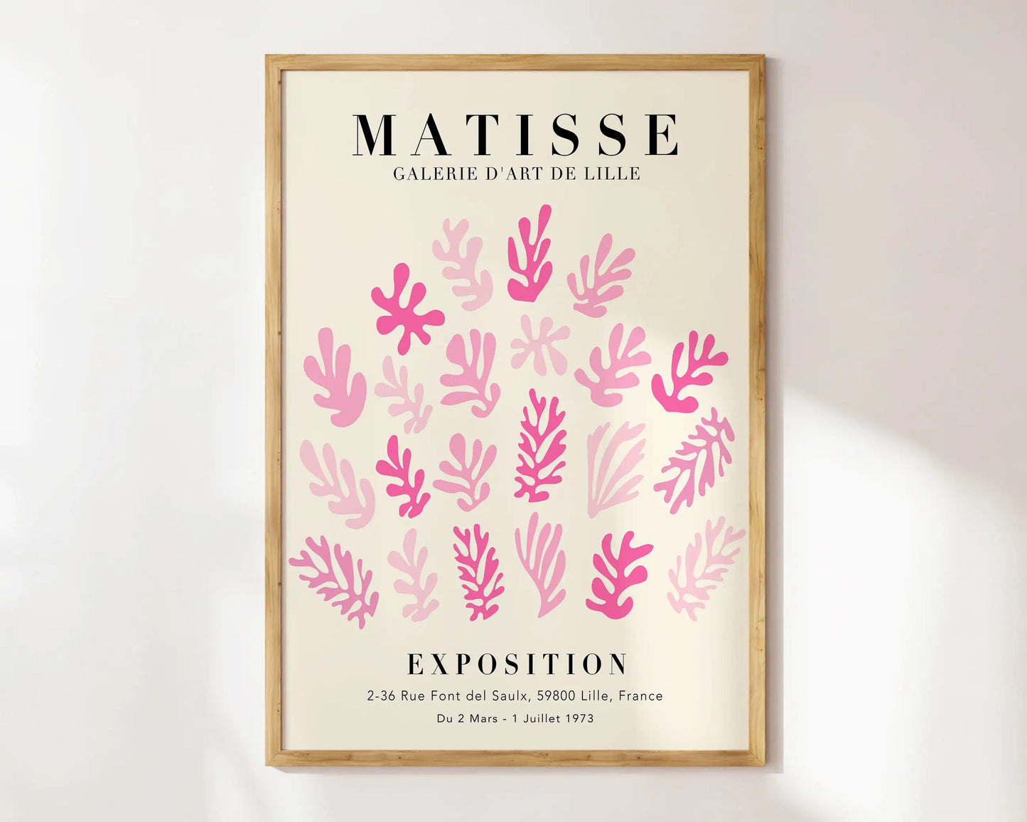 Abstract Flowers Matisse Poster and Prints Flower Market Matisse Floral Canvas Matisse Botanical Cut Outs Exhibition Painting Peaceful Pleasures Health and Wellness