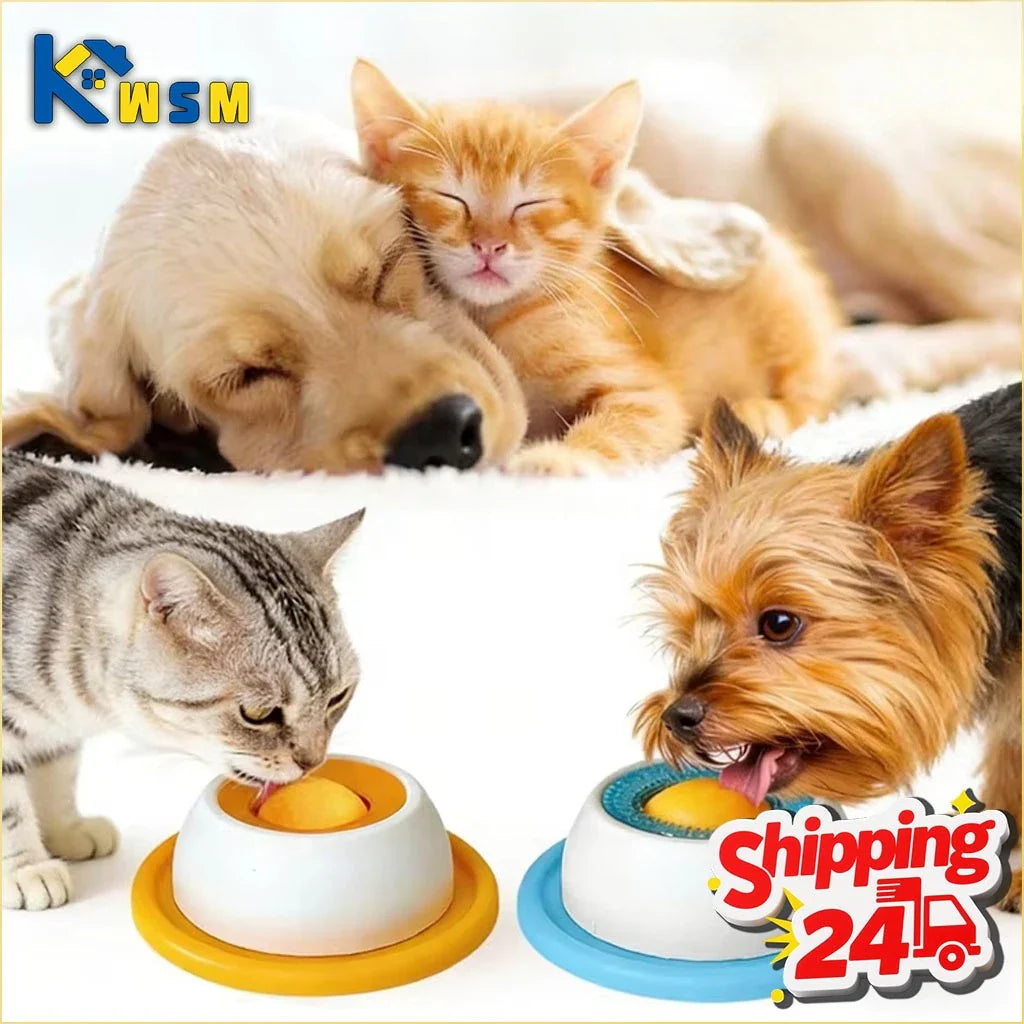 Interactive Pet Licking Mat – Non-Slip Slow Feeder for Cats & Dogs