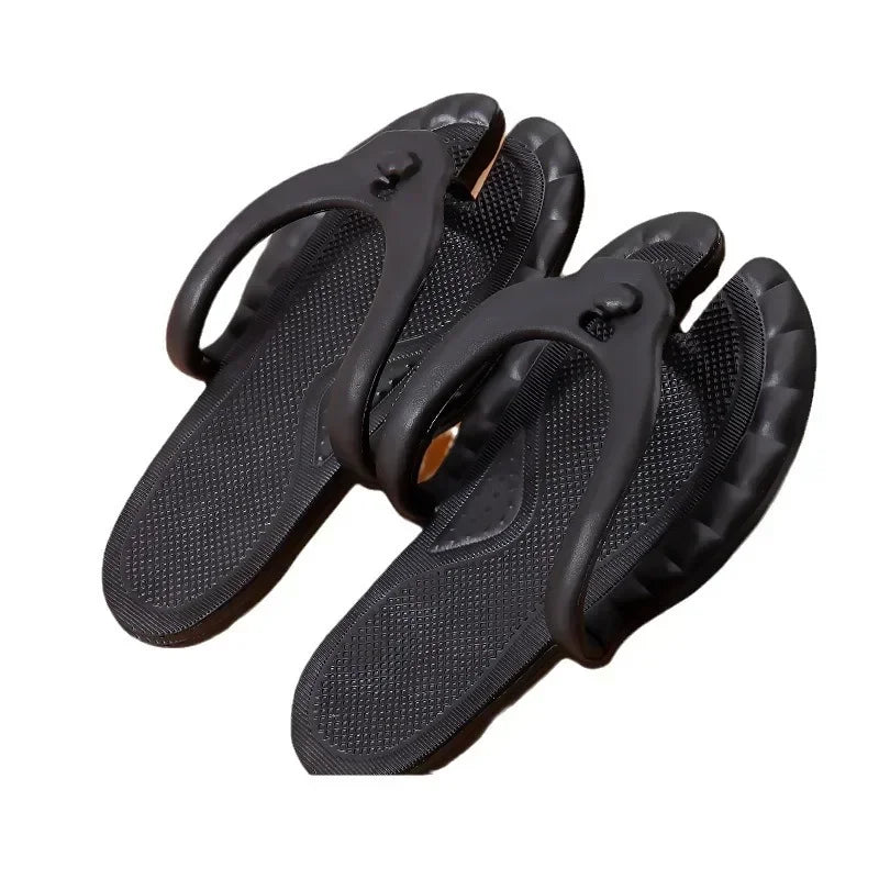 Foldable Travel Slippers – Anti-Slip Lightweight Flip Flops