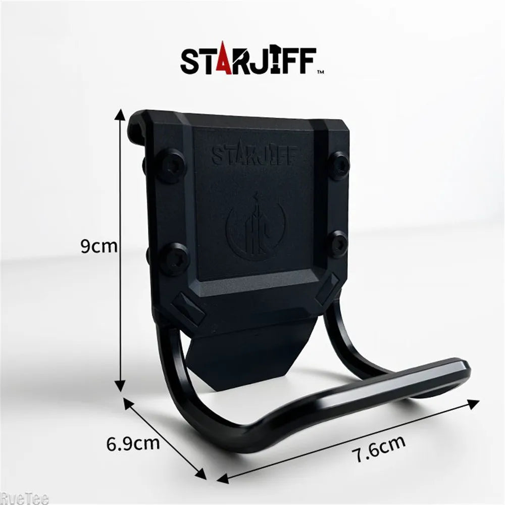 Heavy-Duty Hammer Holder Loop for Work Belt Metal Hammer Hanger Storage Rack Men's Practical Gift Hardware Tool Accessories Peaceful Pleasures Health and Wellness Tool