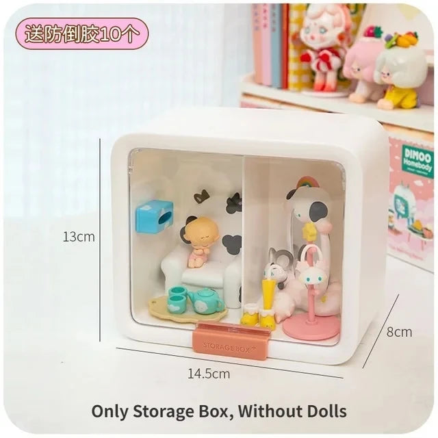 Large Collectible Figure Display Case – Dust-Proof Organizer Box