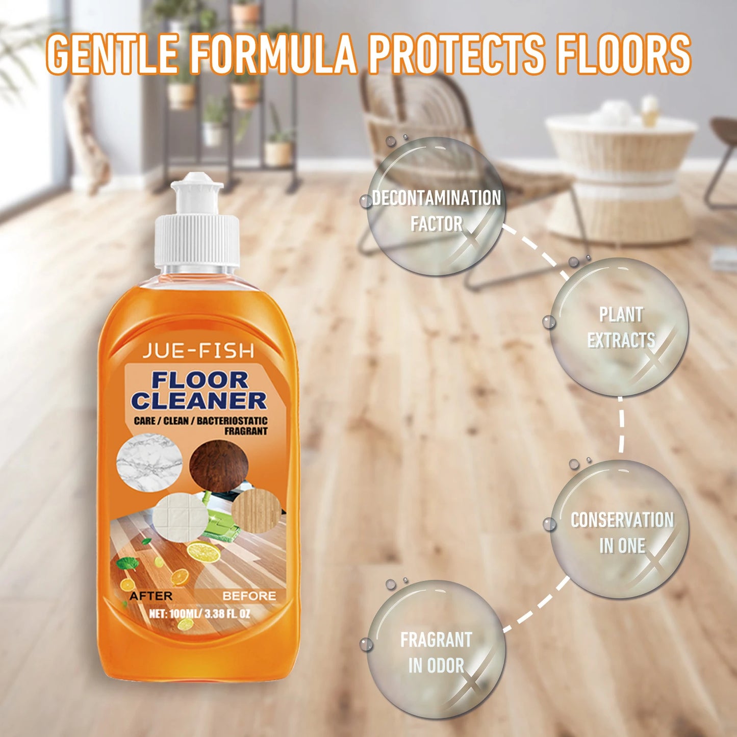 Multi-Surface Floor Cleaner | Stain Removal, Polish & Brighten