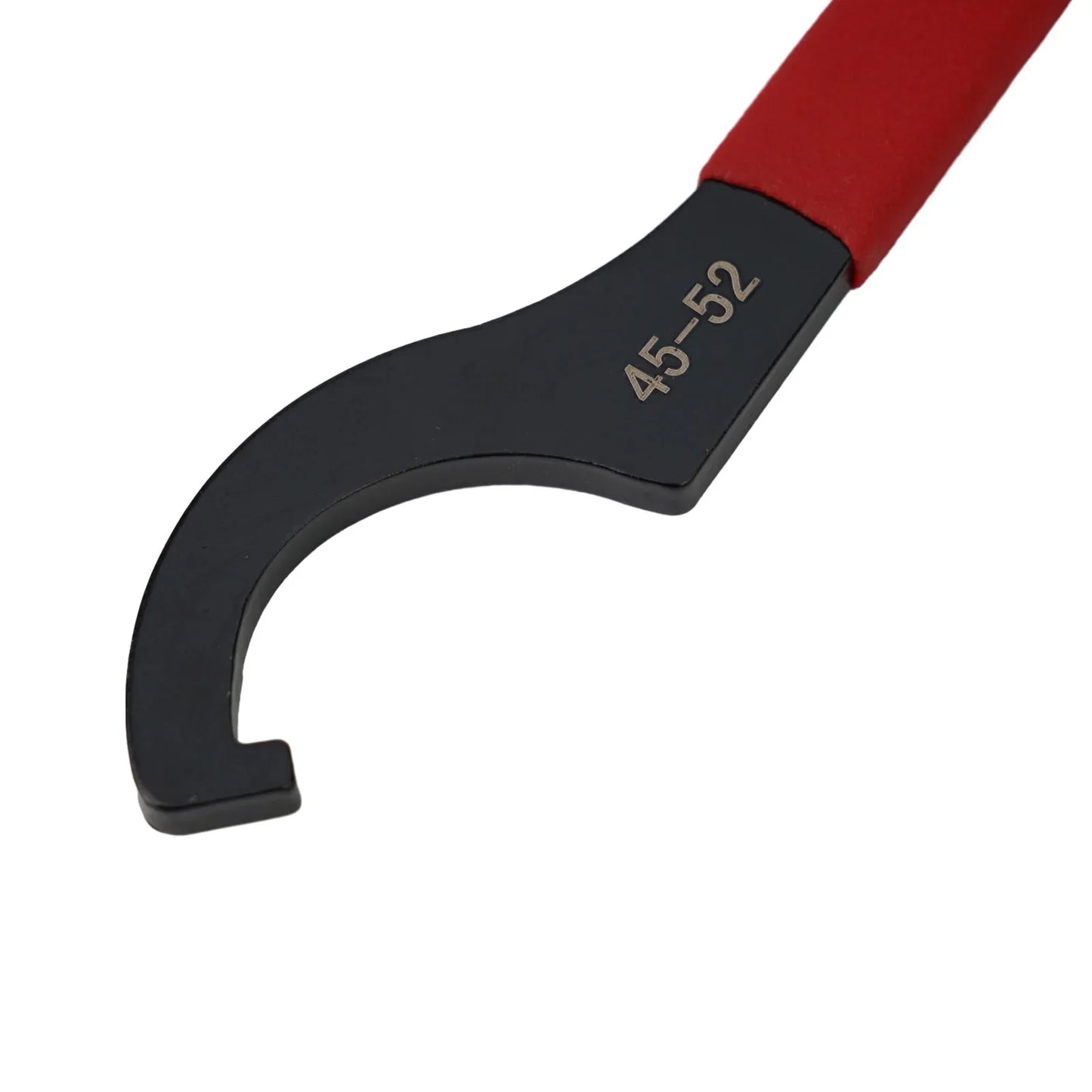 C Hook Spanner Wrench 38–72mm Round Nut | Non-Slip Handle