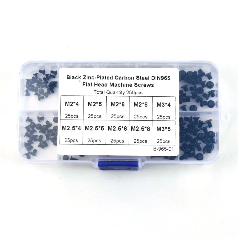 250/500pcs M2 M3 Laptop Screw Kit – HP Dell Asus Lenovo & More Peaceful Pleasures Health and Wellness 250PCS SET