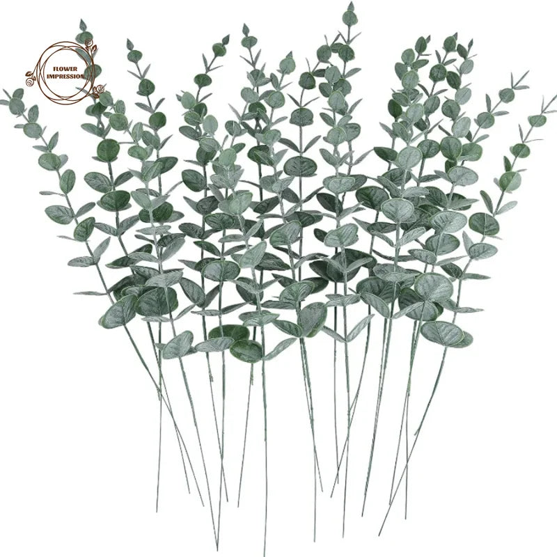 Artificial Eucalyptus Branches 5/10/20pcs – Wedding & Home Décor