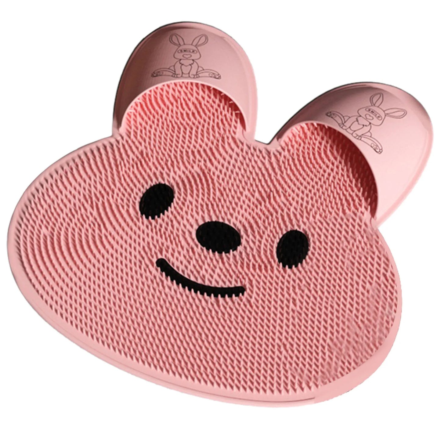 Rabbit Shape Non-Slip Shower & Bath Mat with Suction Cups