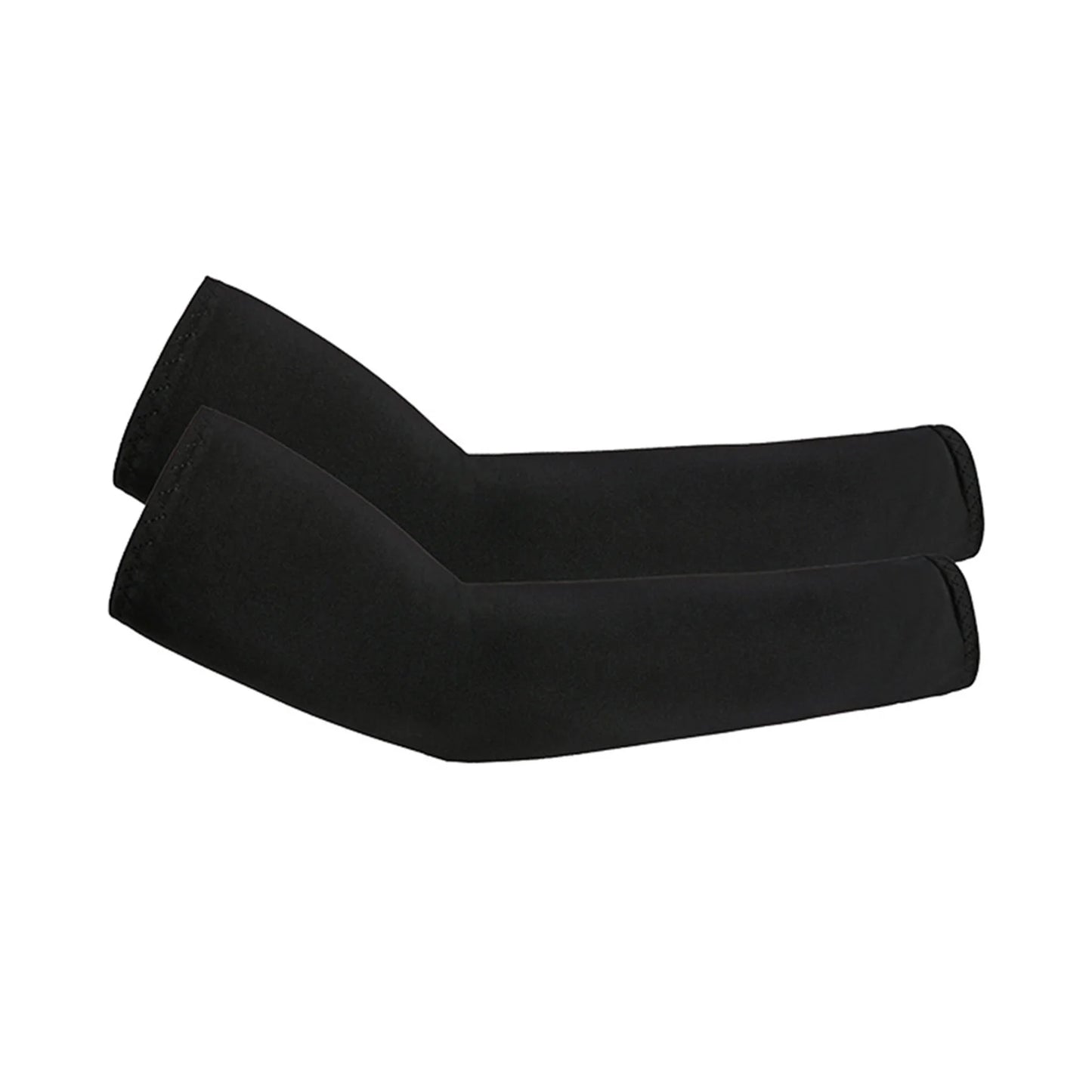 1 Pair Unisex Cooling Arm Sleeves Cover Sports Running UV Sun Protection Outdoor Men Fishing Cycling Quick Dry Arm Warmer Peaceful Pleasures Health and Wellness Black One Size