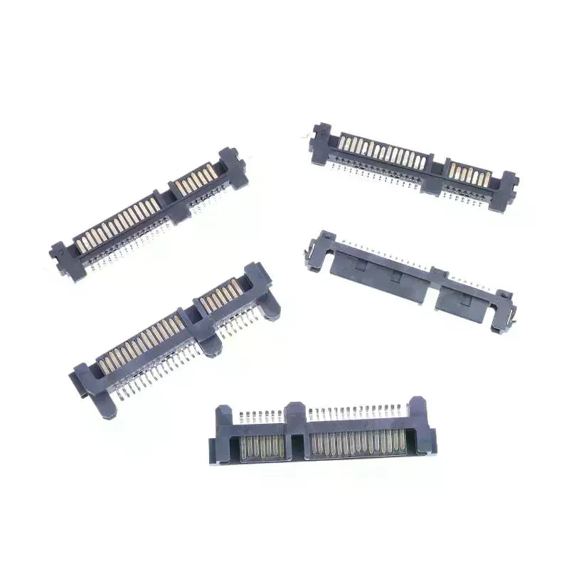 5-Pack SATA 22-Pin 7+15P Male Connector Socket | SSD Patch Seat
