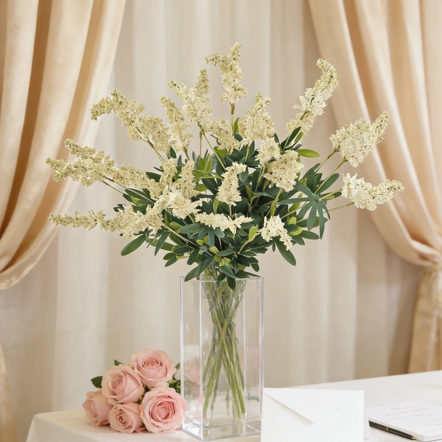 Artificial Silk Butterfly Orchid Bouquet | Wedding & Home Decor