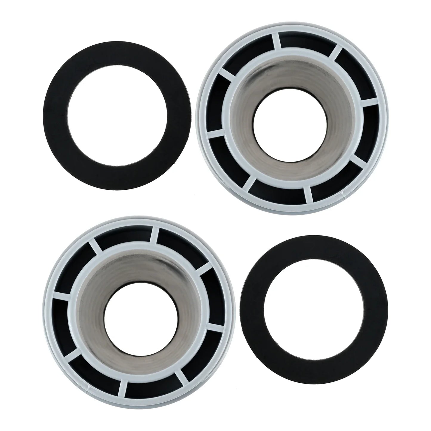 2-Pack Pool Filter Hose Adapter Kit for Intex 58254 | 40mm–1"