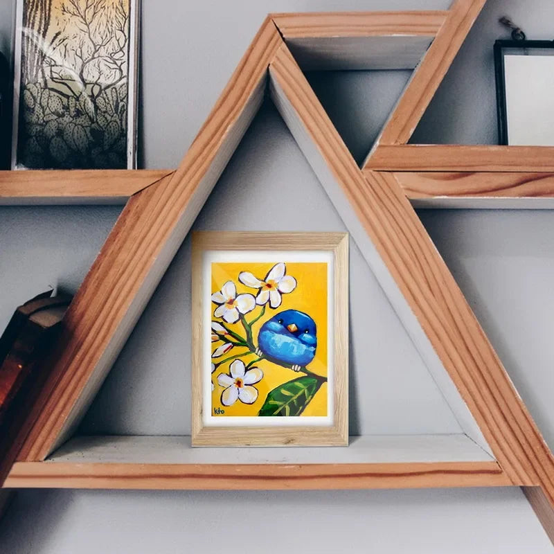 Children's Wooden Magnetic Art Display Frame | Easy Swap