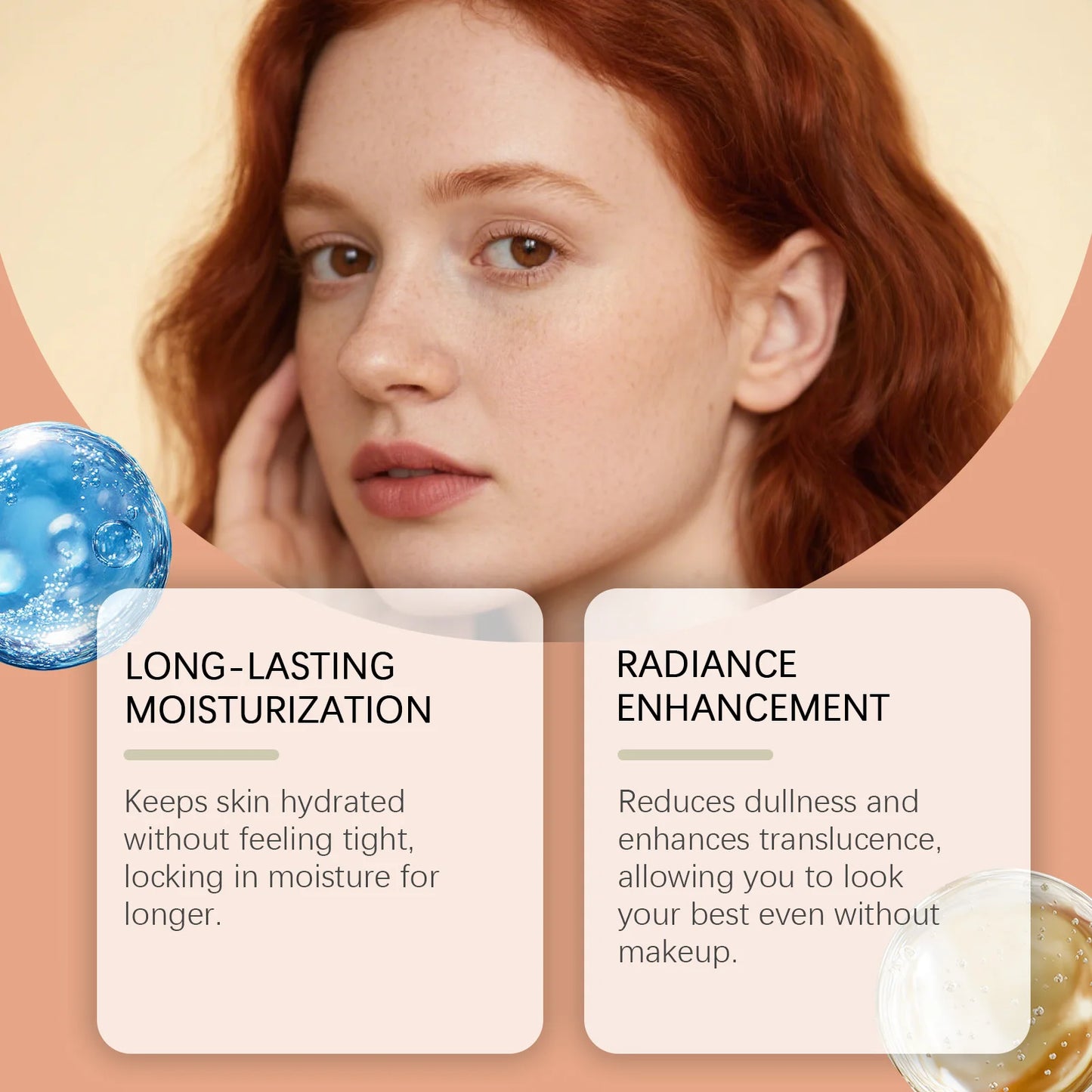 Hyaluronic Acid & Vitamin C Brightening Face Serum 30ml