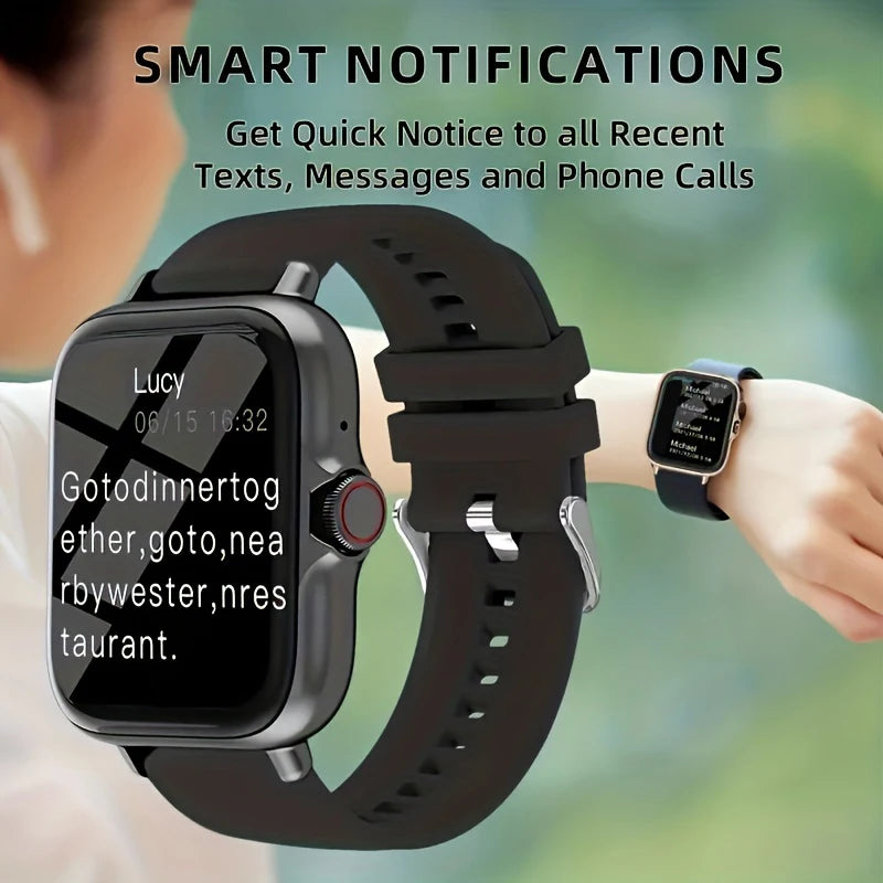 LOMAXFR Smart Watch | Bluetooth Calling, Multi-Sport, iOS & Android