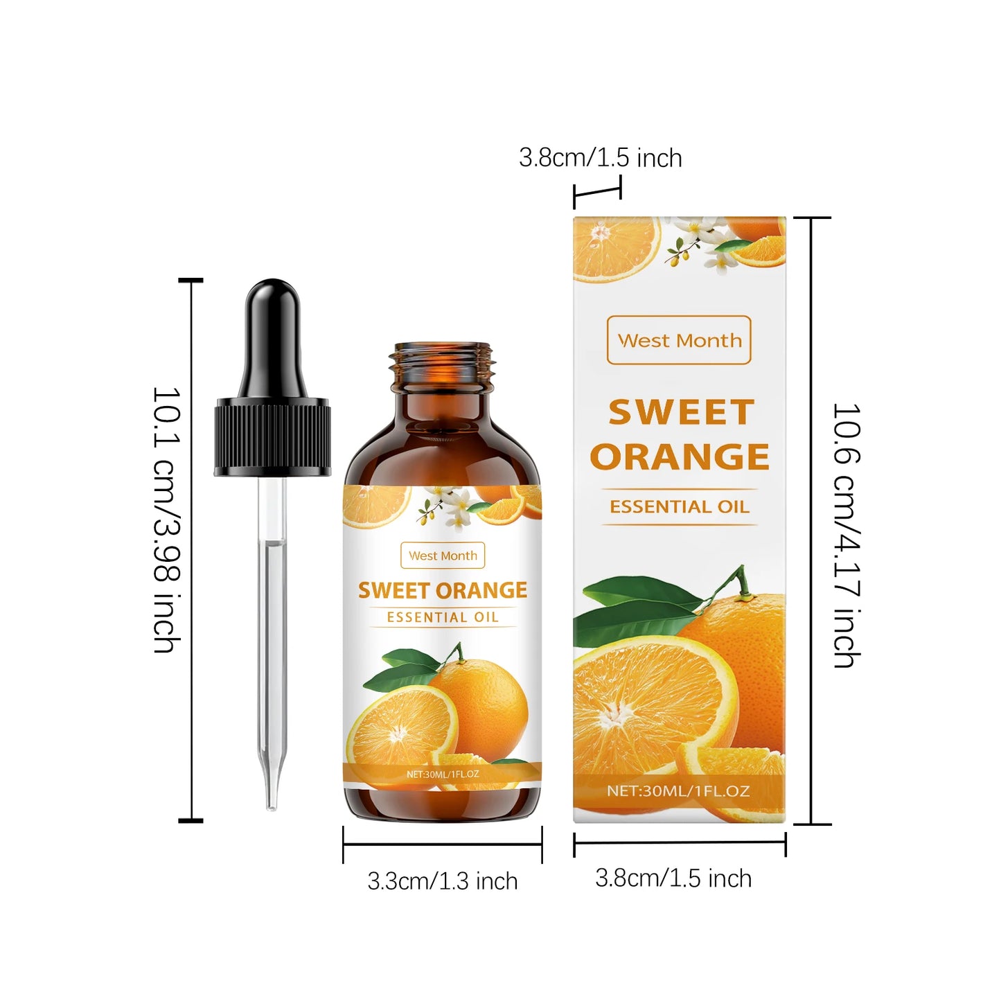 Sweet Orange Essential Oil – Body Massage, Skin & Aromatherapy
