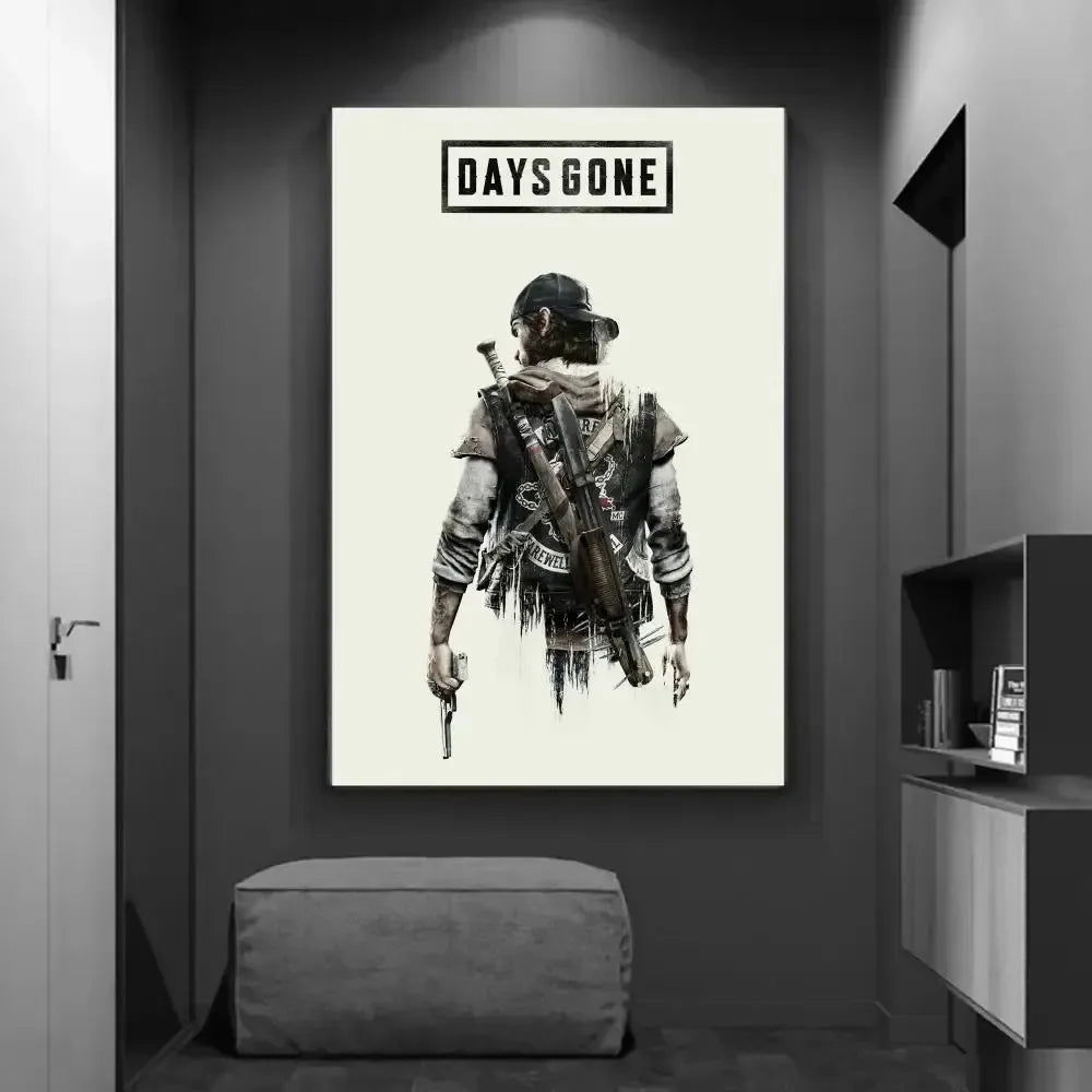 Days Gone Canvas Painting Prints & Posters HD Quality Wall Art for Study Living Room Bedroom Home Decor Peaceful Pleasures Health and Wellness 2 20x30cm Unframed