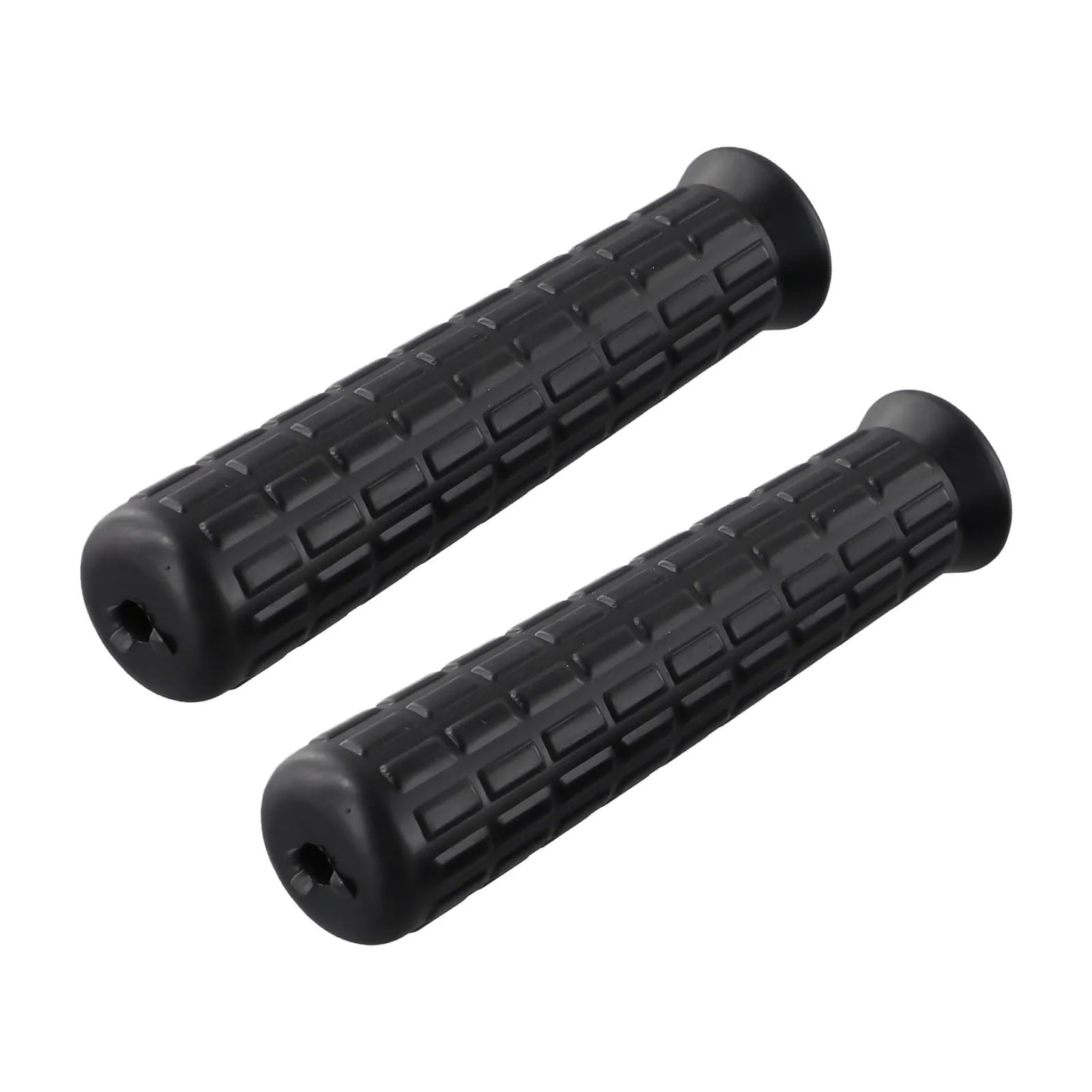 Rubber Wheelbarrow Handle Grips Black Non-slip Replacement Covers