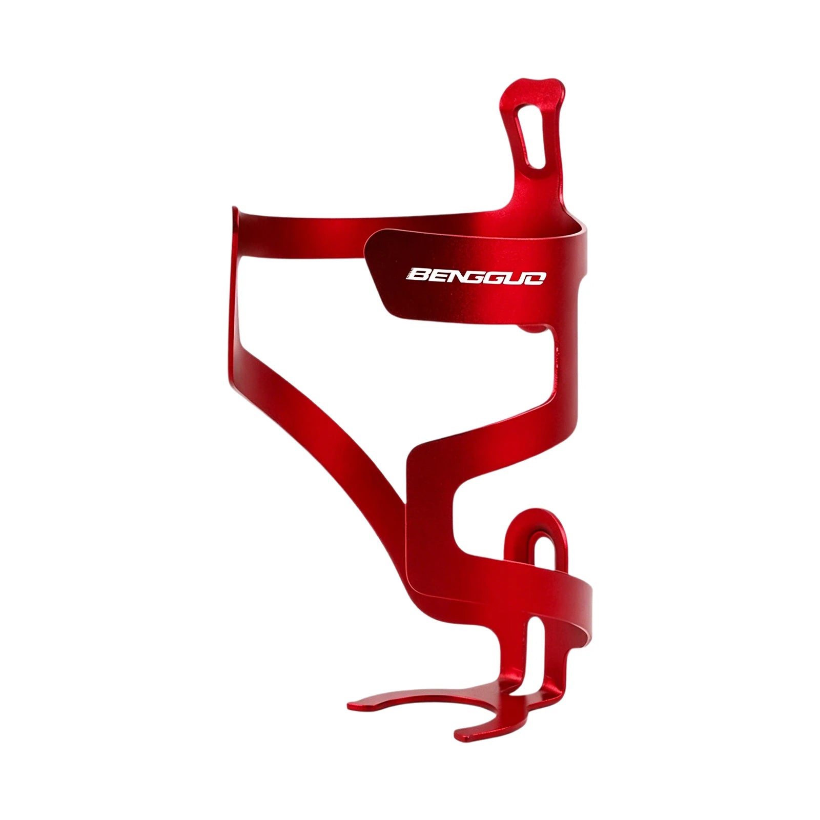 Aluminum Alloy Water Bottle Holder Lightweight Water Kettle Cage Mount Bicycle Bottle Mount Mountain Bikes Cycling Accessory Peaceful Pleasures Health and Wellness Red