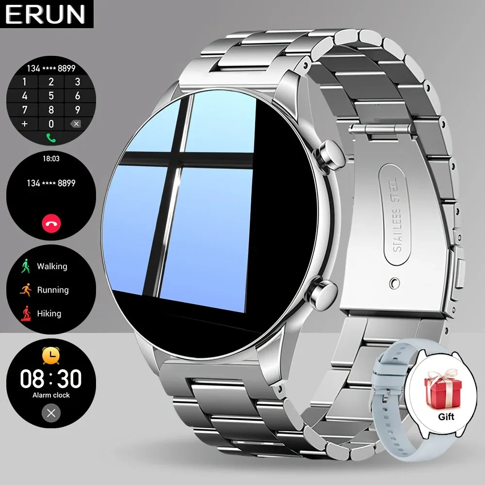 ERUN Smart Watch – Wireless Calls, Sports Modes & Fitness Tracker