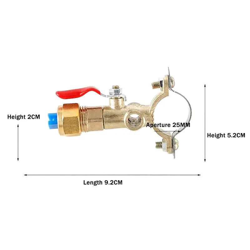 Zinc Alloy High-Pressure Atomization Spray Nozzle Anti-Drip