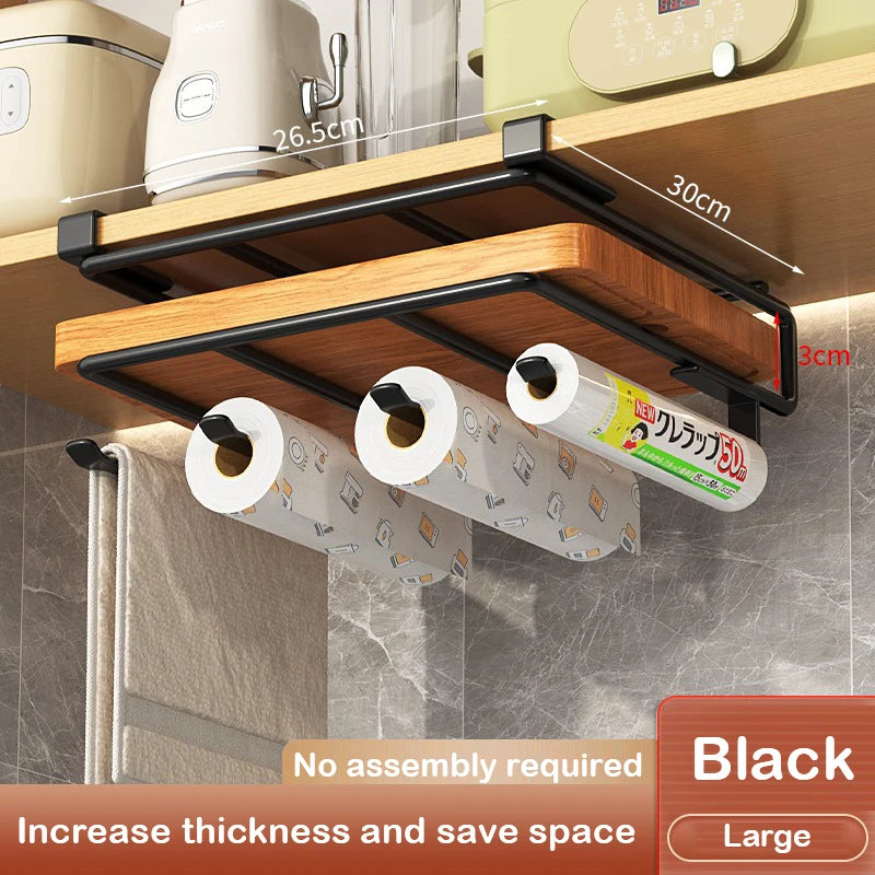 Under Cabinet Basket Storage Shelf & Organizer Rack – Kitchen, Office & Bathroom