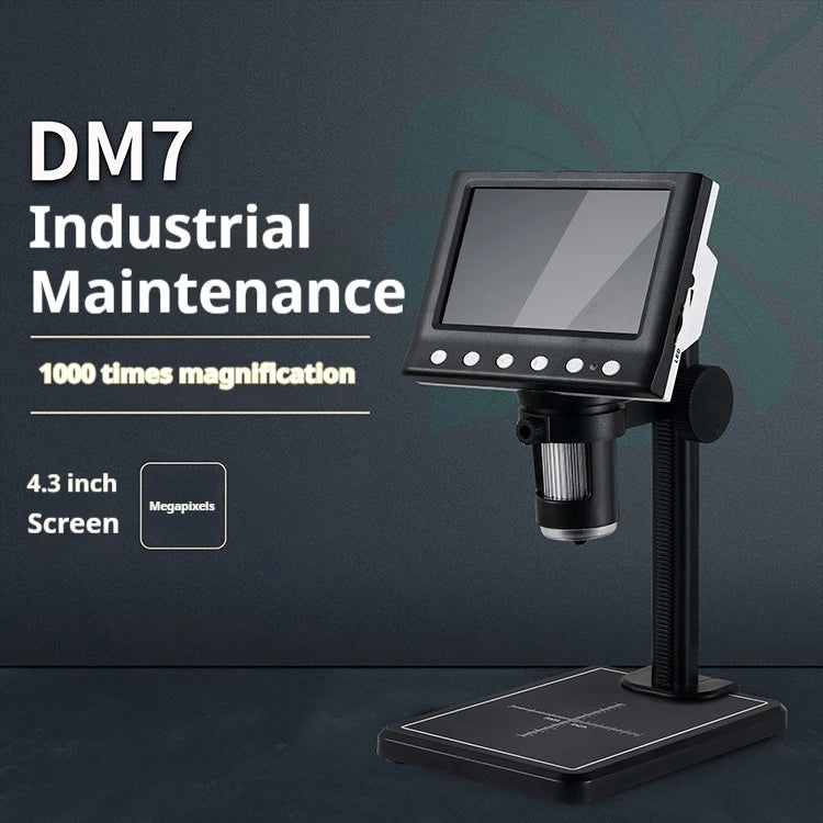 4.3-Inch Digital Microscope Motherboard Maintenance Microscope Coin Identification Electron Microscope Peaceful Pleasures Health and Wellness
