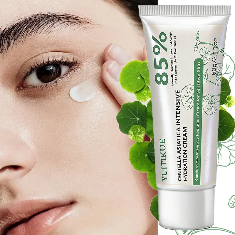 YUITIKUE Centella Asiatica Hydration Cream 60g – Sensitive Skin Face Moisturizer Cream Peaceful Pleasures Health and Wellness