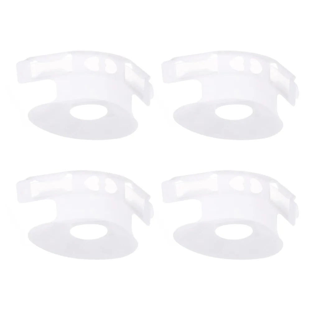 4Pcs/set Adjustable Heavy Duty Bed Sheet Holder Card Slot Non-slip Bed Sheet Clips Invisible Anti-slip Anti-Slip Sheet Holders Peaceful Pleasures Health and Wellness White