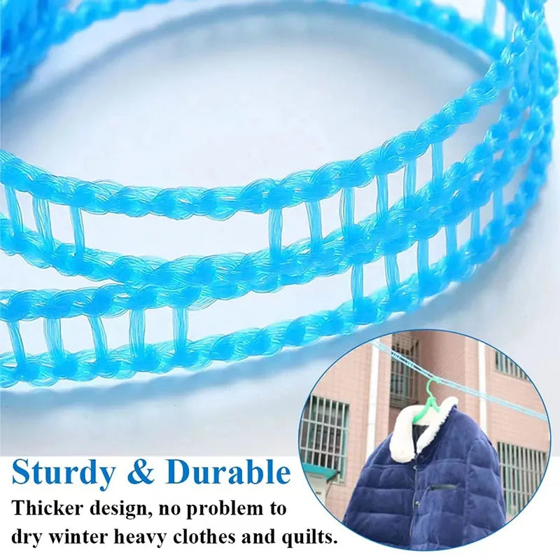 Outdoor Nylon Clothesline Rope | Non-Slip Windproof 3M & 10M