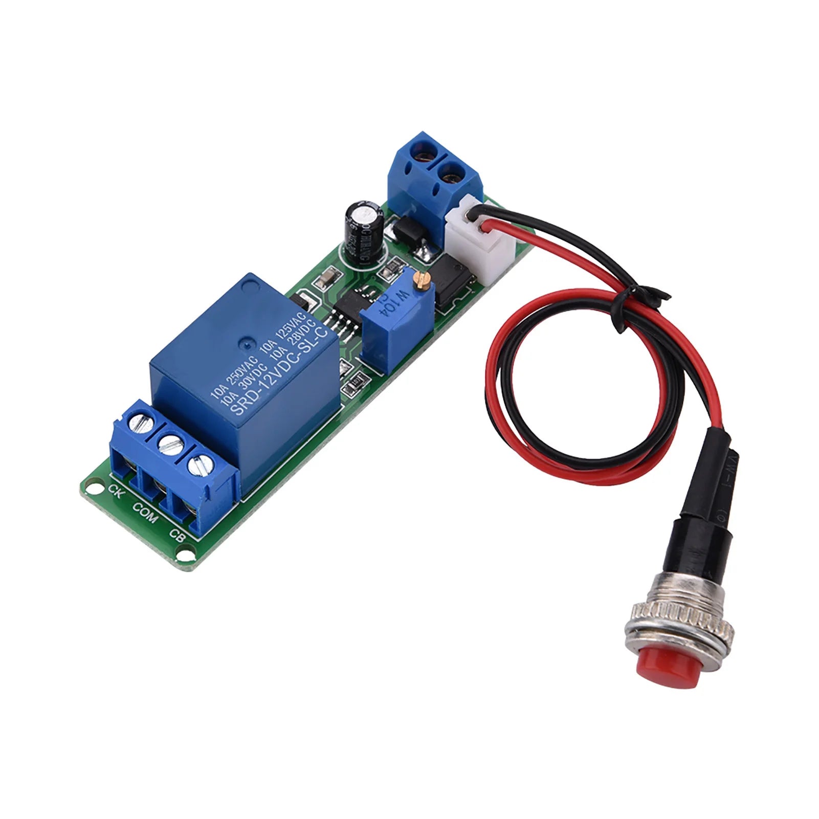 12V Adjustable Timer Delay Turn OFF Module Timing Relay Time 1~10sec Timer Module Timer Module Peaceful Pleasures Health and Wellness