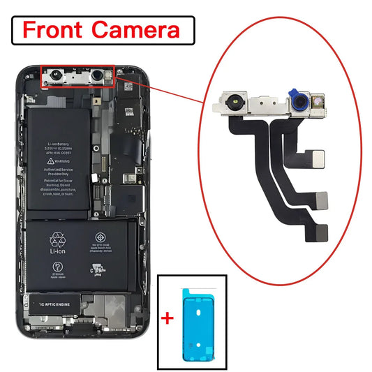iPhone Front Camera Flex Cable 7 8 X XR XS 11 12 Pro Max Replacement Phone Replacement Part Oasis Select