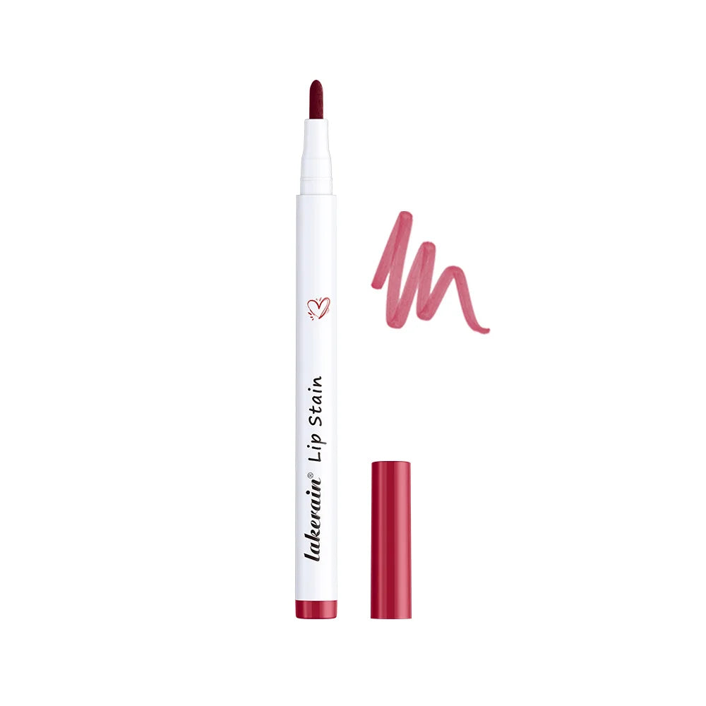 Waterproof Lip Liner Lip Contour Lip Stain Smudge-proof 2 In 1 Lip Stain & Liner Ultra Pigmented Dual-Sided Design Non-Stick Cup Peaceful Pleasures Health and Wellness 1