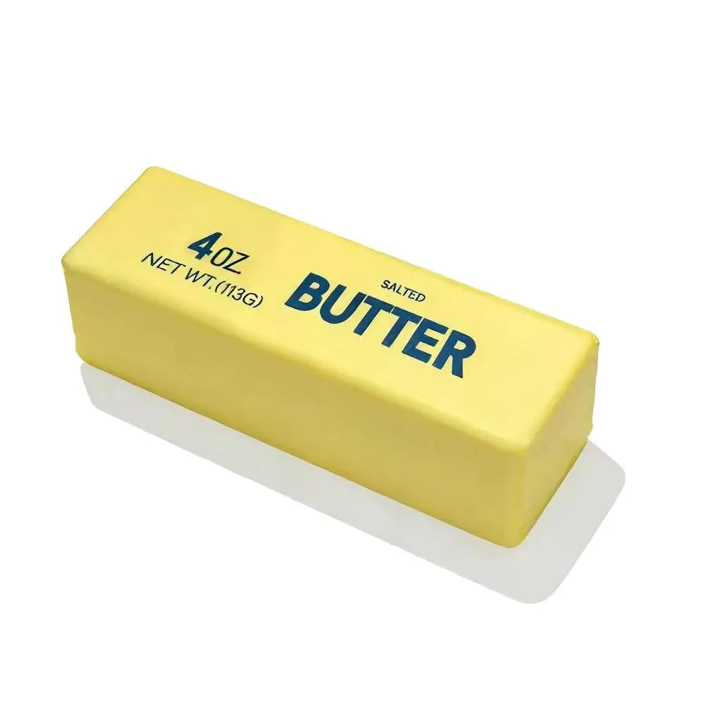Super Soft Butter Squishy Stick Slow Rebound Wet Pinch Toys Decompress Simulation Butter Strips Portable Office Relaxation Toys Peaceful Pleasures Health and Wellness 1pcs