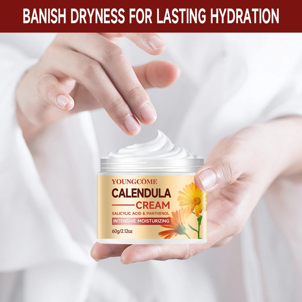 Calendula Face & Neck Cream – Anti-Aging Moisturizer | YOUNGCOME Anti-Aging Face Cream Peaceful Pleasures Health and Wellness