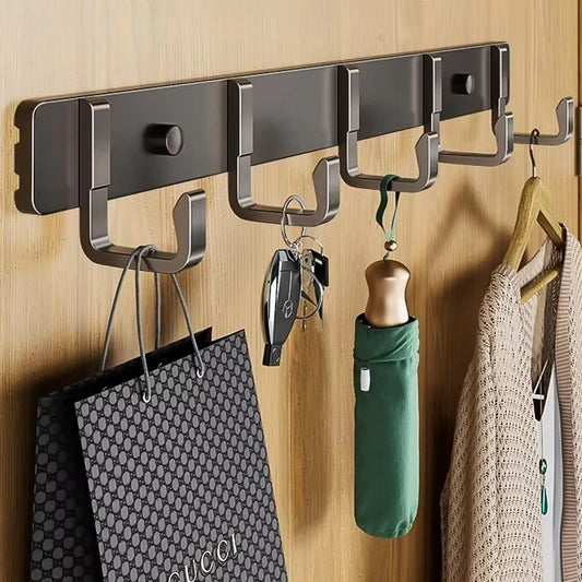 YUNJIEYA Aluminum Wall Hooks – Coat, Robe & Wardrobe Hanger Wall Robe Hook Peaceful Pleasures Health and Wellness