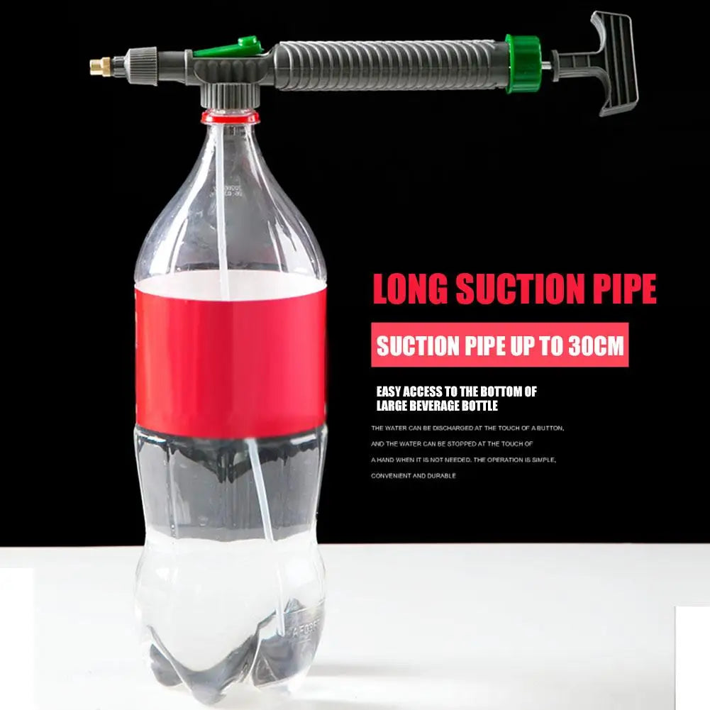 Bottle Cap Sprinkler | High-Pressure Manual Pump Sprayer Peaceful Pleasures Health and Wellness france
