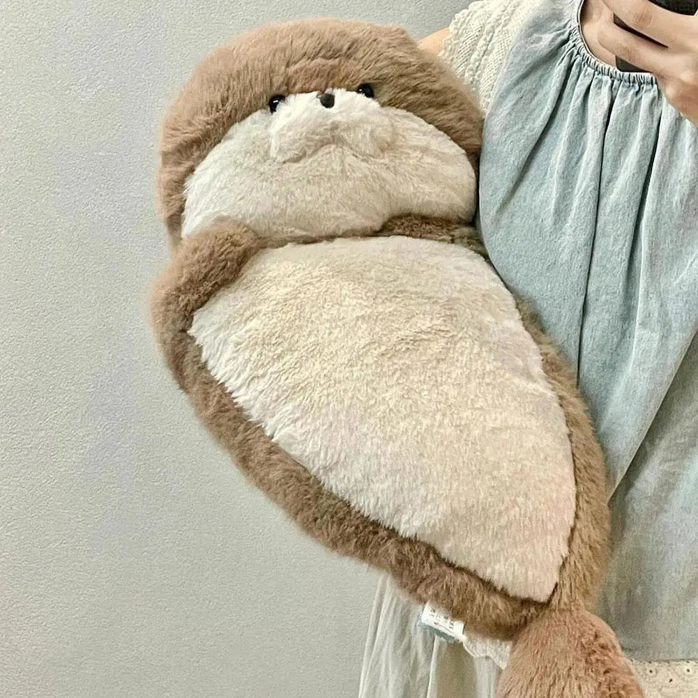 Plush Sea Otter Seal Stuffed Animal Pillow | Soft Cuddle Toy