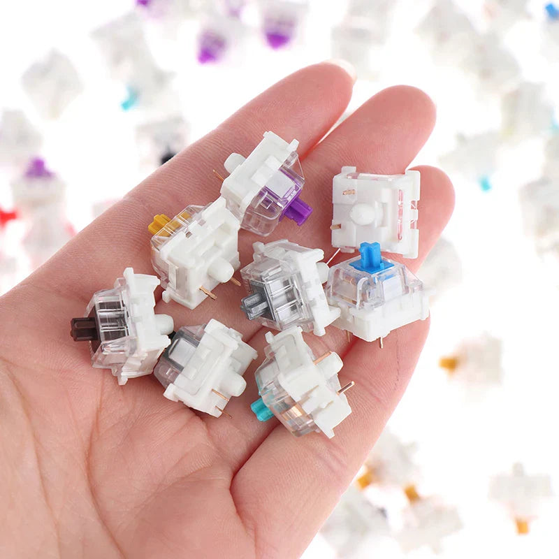 10-Pack OUTEMU Mechanical Switches – MX Compatible CIY SMD 3-Pin