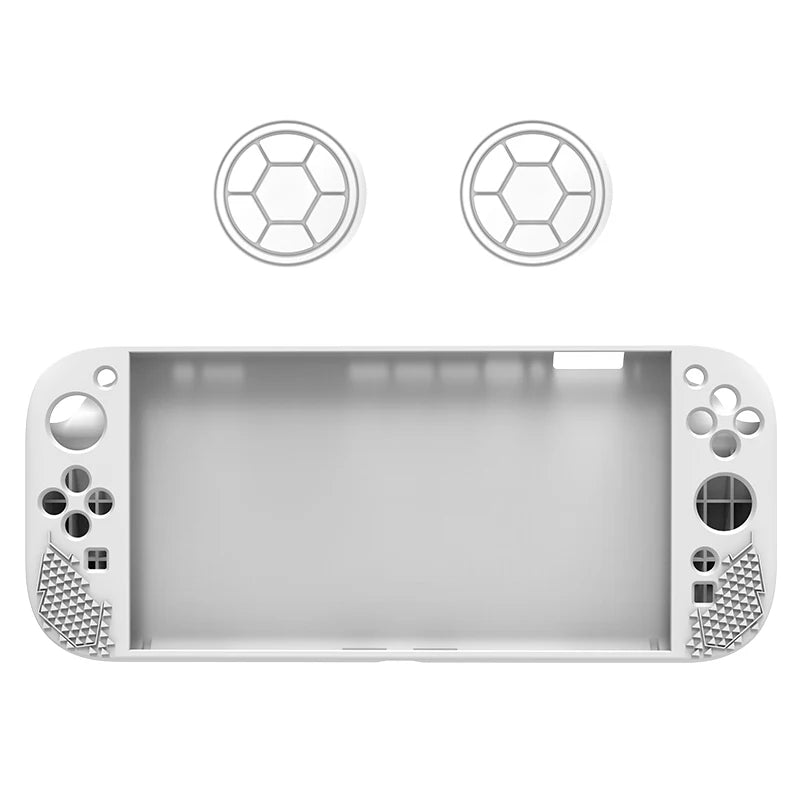Silicone Soft Case For Switch 2 Protective Skin Sleeve Shockproof Protection Cover Shell For Switch 2 Handheld Game Console Peaceful Pleasures Health and Wellness WHITE