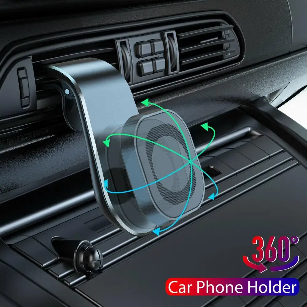 Magnetic Car Phone Holder Stand Air Vent Magnet Car Mount GPS Smartphone Mobile Support In Car Bracket for iPhone Samsung Xiaomi Peaceful Pleasures Health and Wellness