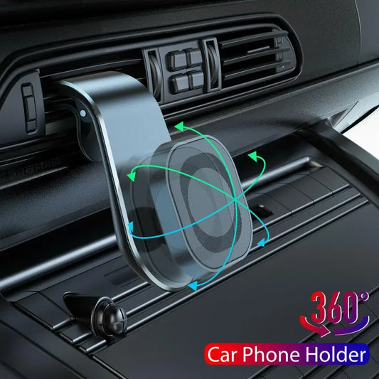 Magnetic Car Phone Holder Air Vent Clip Mount 360 Rotation Support for Cell Phones Xiaomi iPhone 14 Samsung Phone Holder in Car Peaceful Pleasures Health and Wellness