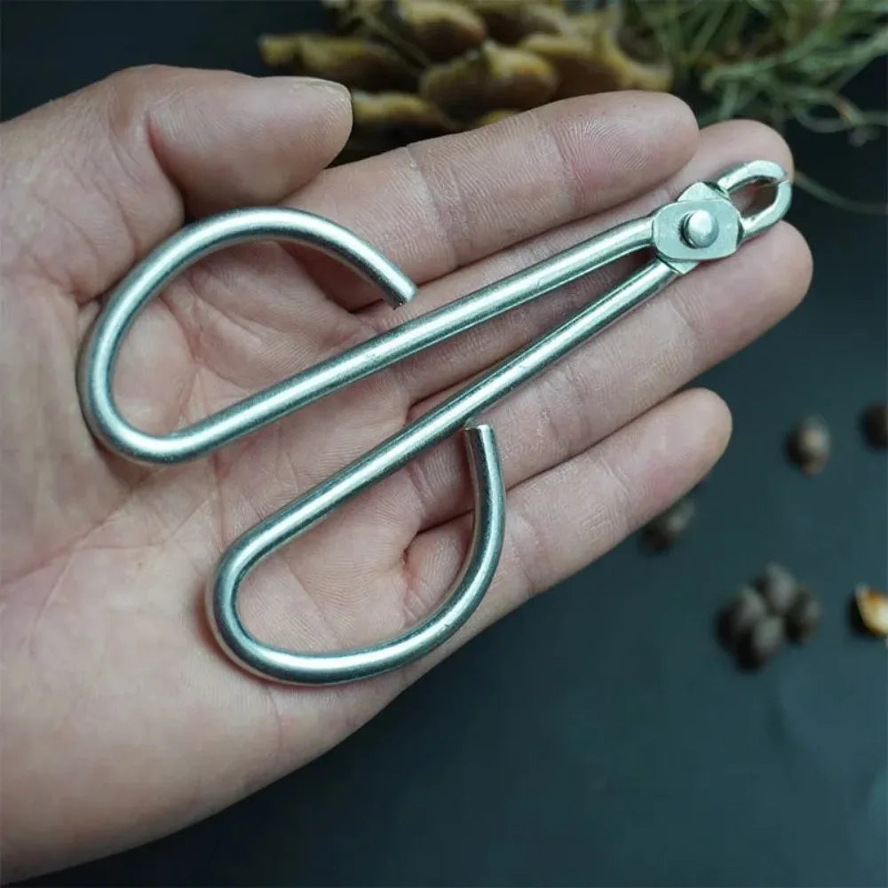 Shell Peeler Pine Nut Pliers Pine Nut Whole Piece Peeler Nut Pliers Household Artifact Melon Seed Clamp Opening Tool Practical Peaceful Pleasures Health and Wellness