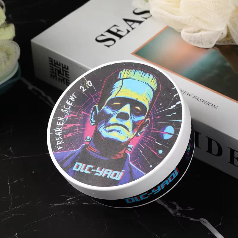 2026 Flash Sale YAQI Franken Scent 2.0 Artisan Shaving Soap for Men 170g Luxury Pure Badger Shave Cream Beard Grooming Essential Peaceful Pleasures Health and Wellness