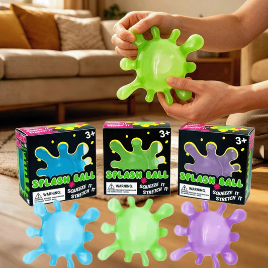 Splash Slow-Rise Squeeze Ball Fidget Toy – Adults & Kids Fidget Squeeze Toy Oasis Select