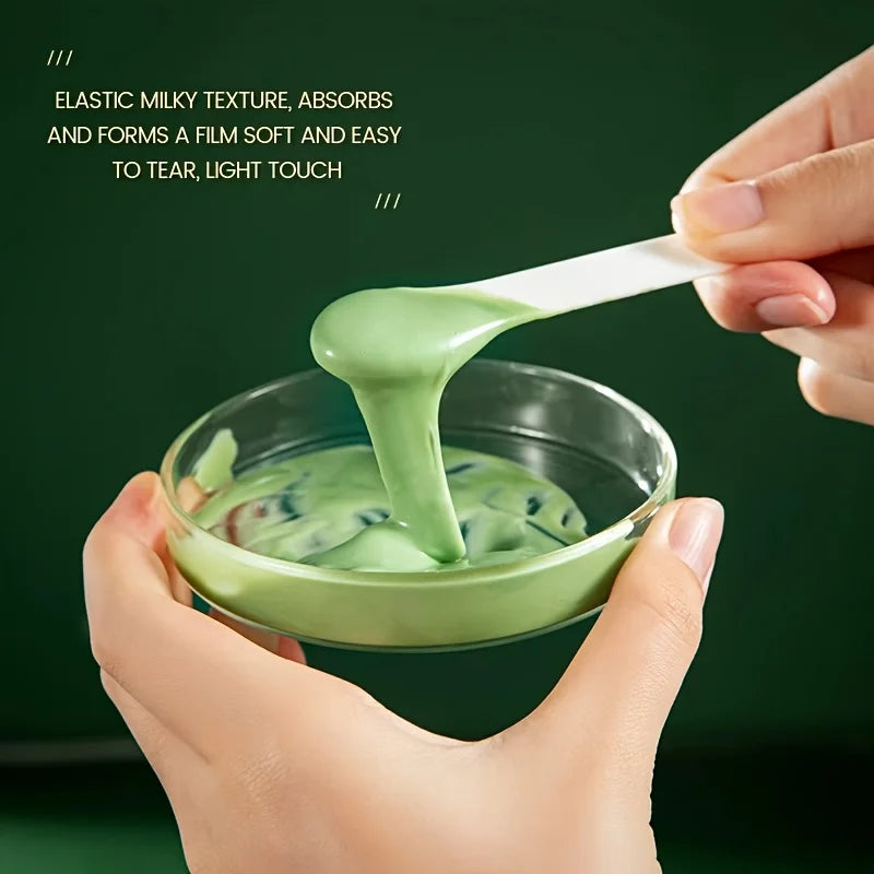 Green Tea Peel-Off Face Mask – Hydrating & Anti-Aging (10pc)