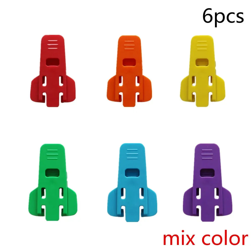6PCS Simple Bottle Opener Reusable Easy Can Opener Sealed Drink Beer Cola Opener Lid Remover Kitchen Supplies Camping Tools Peaceful Pleasures Health and Wellness 6pcs mix color