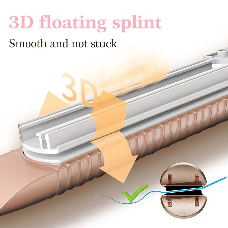 Factory High Temperature 2 In1 Multifunction Lcd Screen Splint Electric Ceramic Infrared Negative Ion Smooth Hair Straightener Peaceful Pleasures Health and Wellness