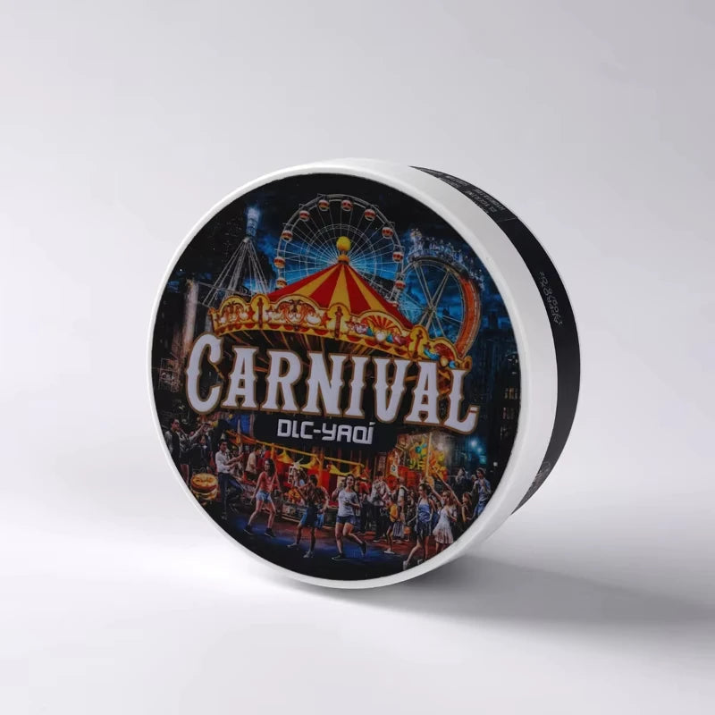 2026 YAQI New Arrival CARNIVAL Atisan Shaving Soap for Men 170g Artisanal Lather Beard Grooming Essential Peaceful Pleasures Health and Wellness