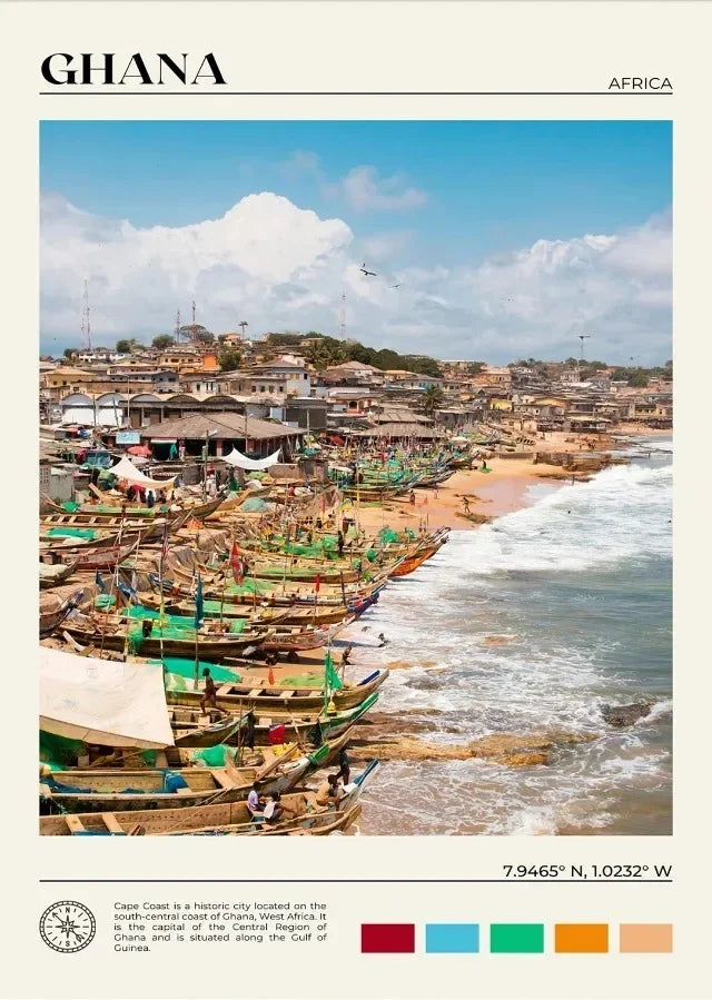 Canvas Painting Wall Art Picture Zimbabwe Somalia Morocco Ethiopia Cape Town Africa Travel Study Poster for Room Office Decor Peaceful Pleasures Health and Wellness